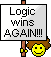 Logic wins again